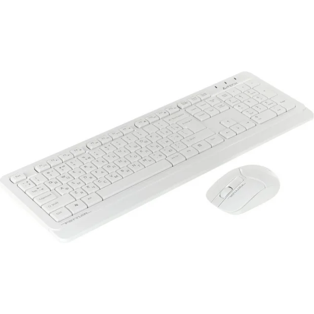 Комплект клавиатура + мышь A4Tech Fstyler FG1012 (белый)
